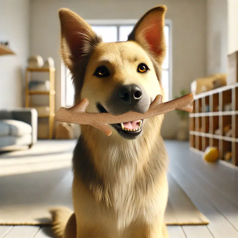 Giocattolo per animali domestici in plastica di origine biologica